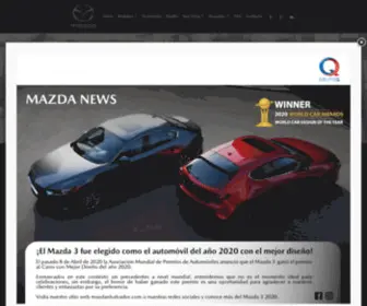 Mazdahonduras.com(Mazda Honduras Ford El Salvador) Screenshot