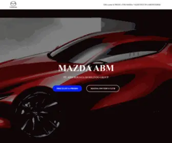 Mazdaindonesia.com(MAZDA ABM) Screenshot