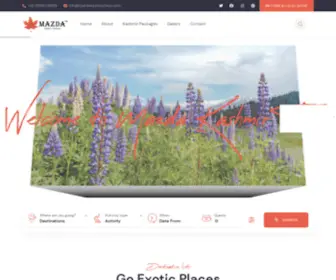 Mazdakashmirtours.com(Bot Verification) Screenshot