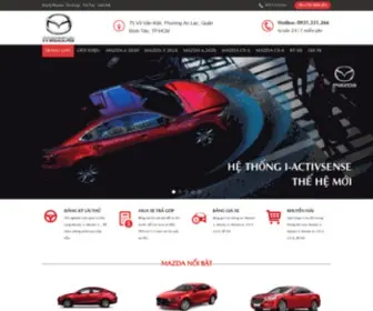 Mazdamiennam.com(Mazda Hồ Chí Minh là đại lý Mazda tại TPHCM chính hãng lớn nhất tại VN) Screenshot