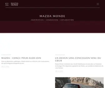 Mazdamonde.ca(Mazda Stories) Screenshot