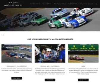 Mazdamotorsports.com(Mazda Motorsports Development) Screenshot