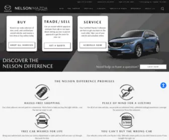 Mazdaofcoolsprings.com(Nelson Mazda Cool Springs) Screenshot