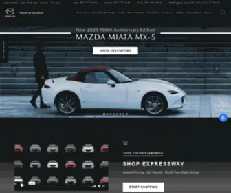 Mazdaofelkgrove.com(New & Pre) Screenshot