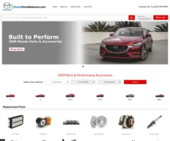 Mazdapartswebstore.com(RevolutionParts) Screenshot