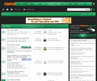 Mazdaracers.com(Mazda Racers Community) Screenshot