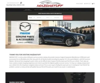 Mazdastuff.com(Mazda Parts and Accessories Online) Screenshot