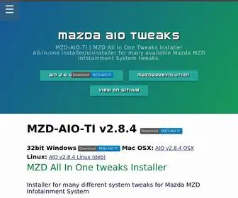 Mazdatweaks.com(Mazda AIO Tweaks) Screenshot