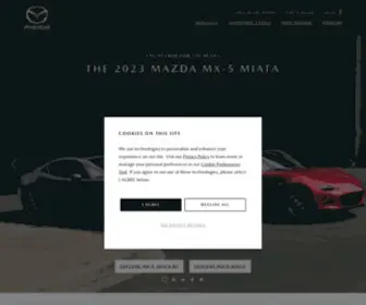 Mazdausa.com(Mazda USA Official Site) Screenshot