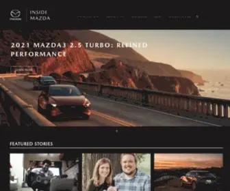 Mazdausamedia.com(Inside Mazda) Screenshot