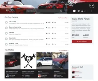 Mazdaworld.org(Mazda World Forum) Screenshot