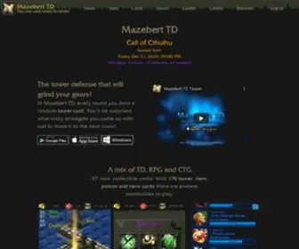 Mazebert.com(Mazebert TD) Screenshot