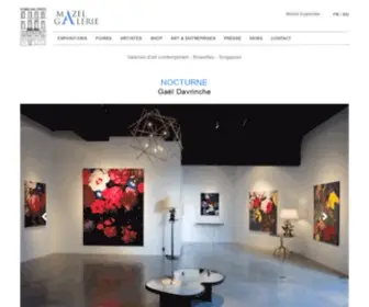 Mazelgalerie.com(Mazel Galerie) Screenshot