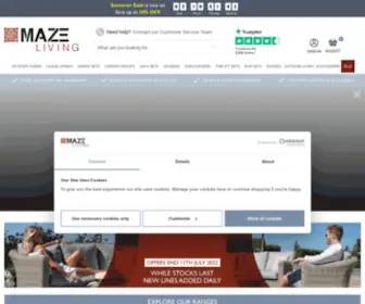 Mazeliving.co.uk(Maze Living Garden Furniture) Screenshot