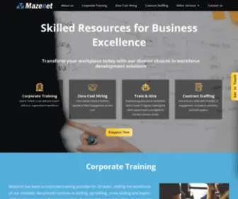 Mazenetsolution.com(Best Software Training) Screenshot