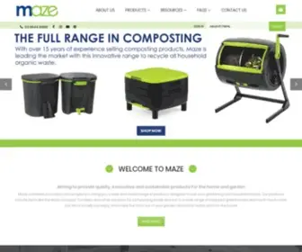 Mazeproducts.com.au(Maze) Screenshot