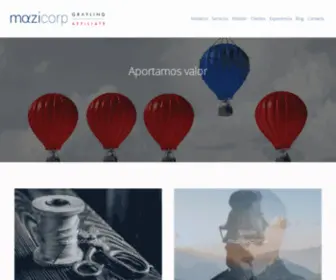 Mazicorp.com(Mazicorp) Screenshot