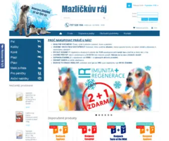 Mazlickuvraj.cz(Mazlíčkův) Screenshot