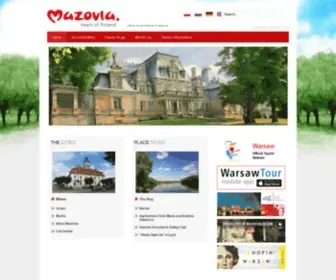 Mazovia.travel(Mazovia travel) Screenshot