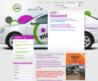 Mazsijogsi.hu(Távoktatás) Screenshot