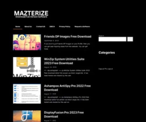 Mazterize.cc(Mazterize former masterkreatif) Screenshot