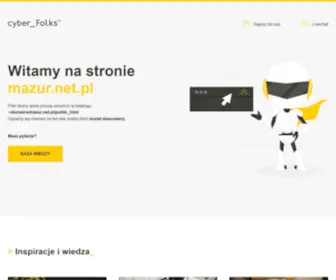 Mazur.net.pl(Mazur) Screenshot