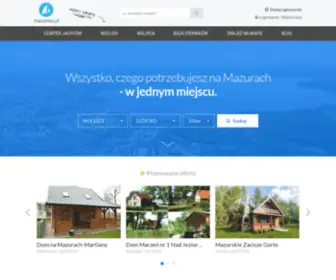 Mazureo.pl(Mazury czarter jachtów) Screenshot