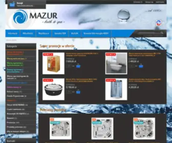 Mazurspa.com(Mazur Bath&Spa) Screenshot
