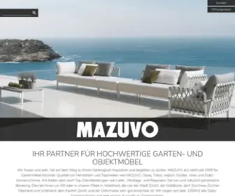 Mazuvo.ch(Gartenmöbel) Screenshot