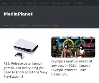 Mazymedias.com(MediaPlanet) Screenshot