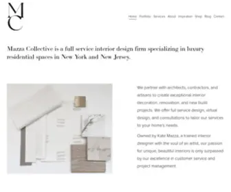 Mazzacollective.com(Live more artfully. Mazza Collective) Screenshot