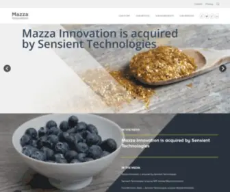 Mazzainnovation.com(Mazza Innovation) Screenshot