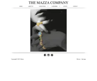 Mazzajewelry.com(The Mazza Company) Screenshot