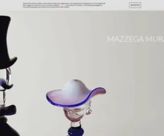 Mazzega.it(Vetreria Artigianale Murano) Screenshot