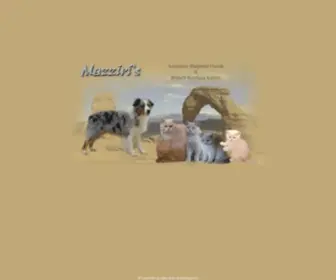 Mazziri.ch(Australian Shepherd und BKH Mazziri) Screenshot