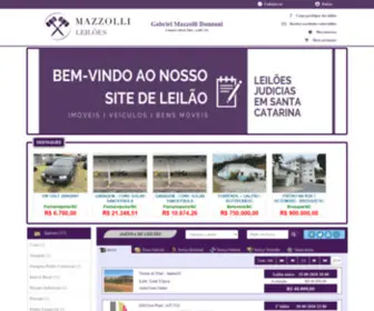 Mazzollileiloes.com.br(Leilões) Screenshot