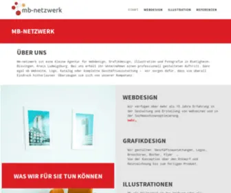 MB-Netzwerk.de(Webdesign Bietigheim) Screenshot
