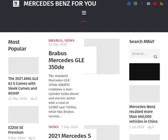 MB4Y.com(Mercedes Benz Blog) Screenshot