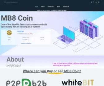 MB8Coin.io(MB8 Coin) Screenshot