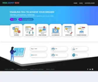 Mbaadmitbox.com(Mbaadmitbox) Screenshot