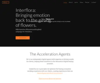 Mba.co.uk(The acceleration agents) Screenshot