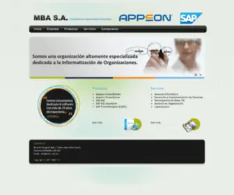 Mba.com.py(MBA S.A) Screenshot