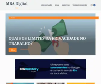 Mbadigital.com.br(MBA Digital) Screenshot