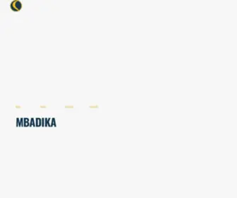 Mbadika.org(Ideas and Those Who Create Them) Screenshot