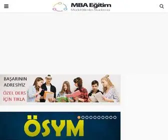 Mbaegitim.com(MBA Eğitim) Screenshot