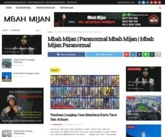 Mbahmijan.com(Mbah Mijan Konsultan Fengshui Dan Metafisika Indonesia) Screenshot