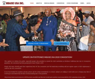 Mbaiseusa.org(MBAISE USA INC) Screenshot