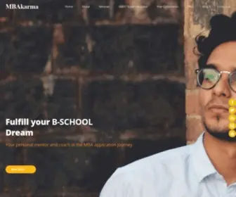 Mbakarma.com(B-School Admissions) Screenshot