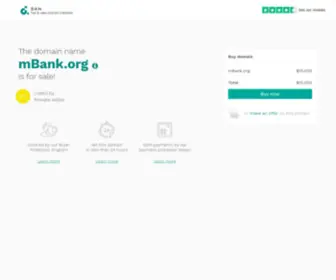 Mbank.org(Mbank) Screenshot