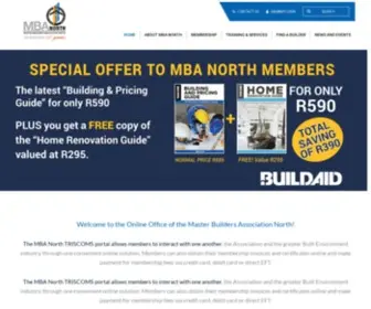 Mbanorth.co.za(MBA North) Screenshot